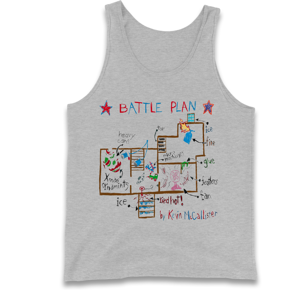 home alone battle plan Tank Top