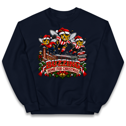 Brentford Football Christmas Kids Jumper