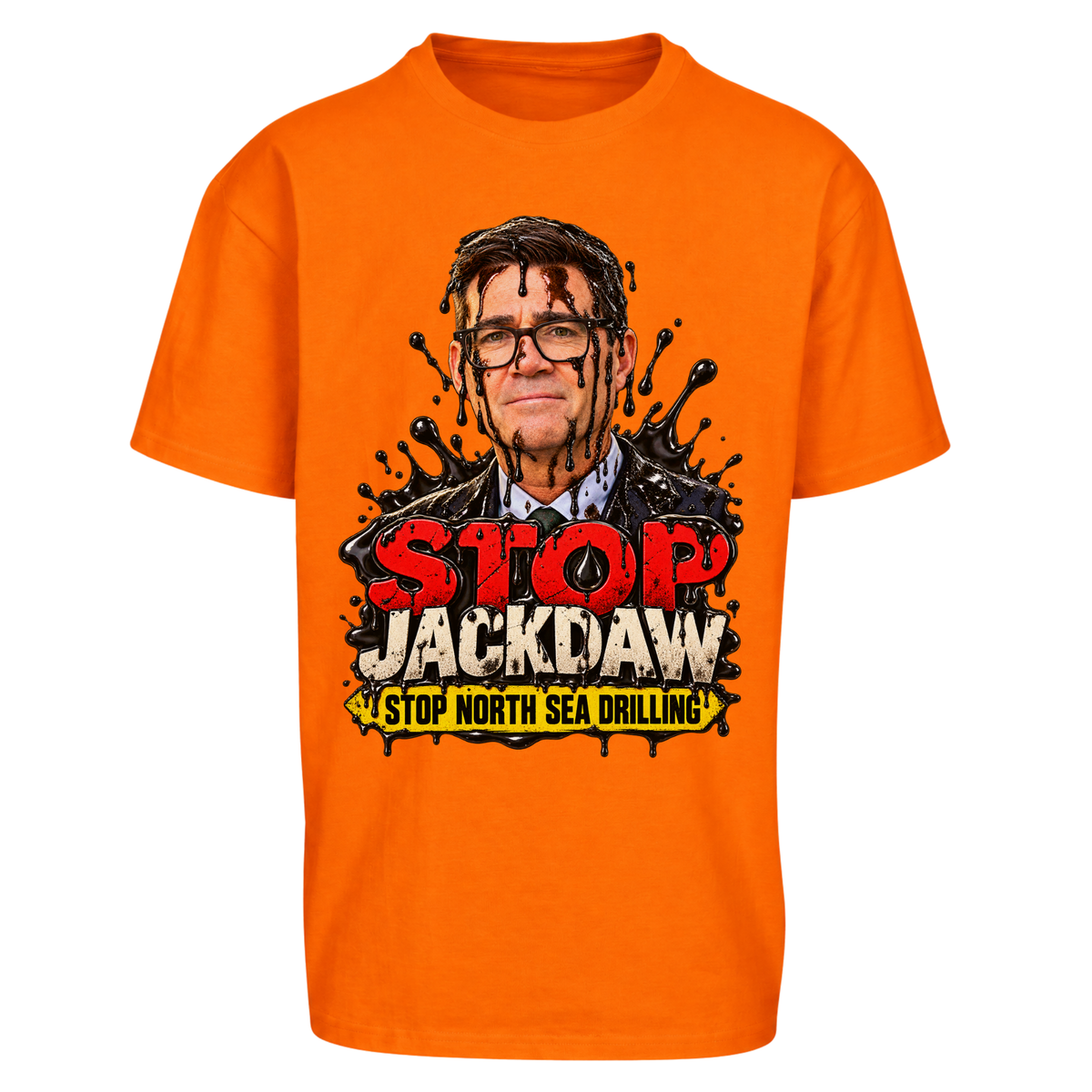 Orange Oversized T Shirts