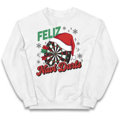 Feliz Navidarts Kids Jumper - Christmas Darts Gift