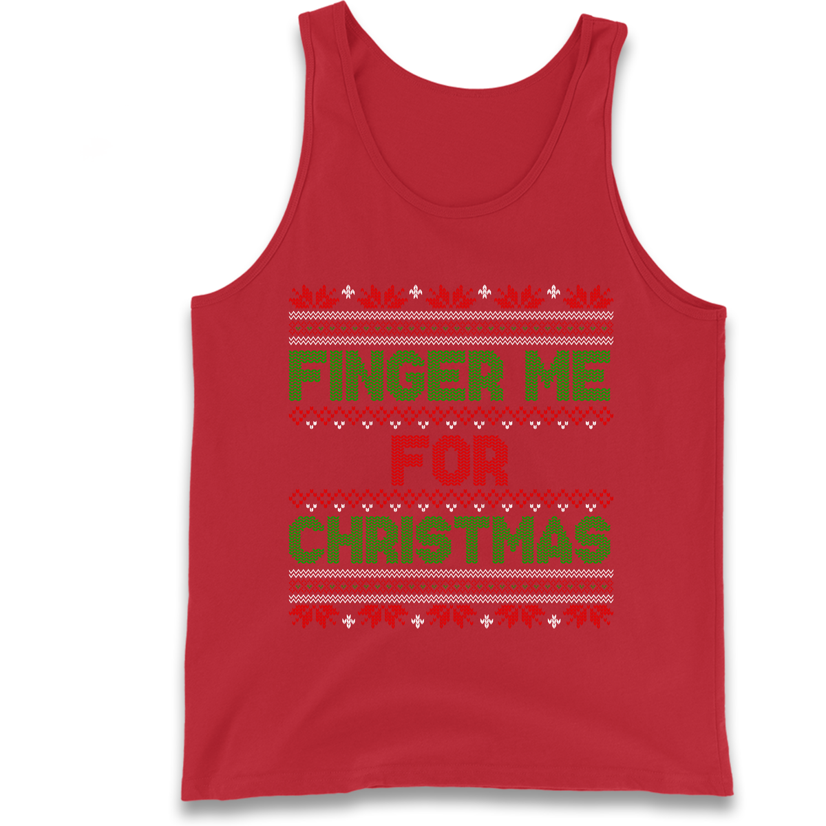 Christmas jumper Tank Top