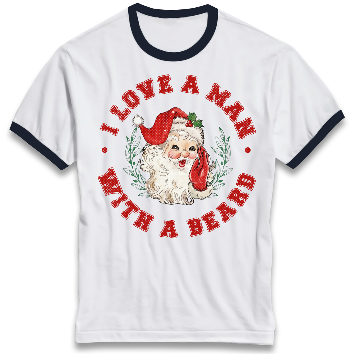 Christmas jumper Ringer T-Shirt