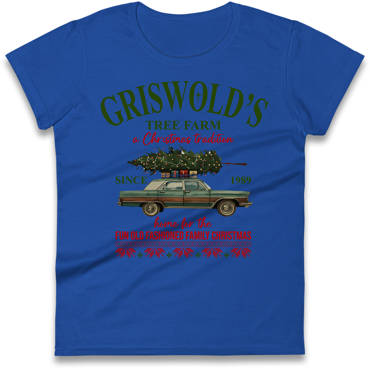 Christmas jumper Ladies T-Shirt