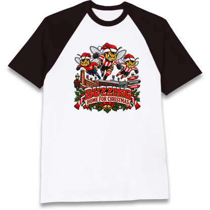 Brentford Football Christmas Raglan T-Shirt