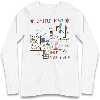home alone battle plan Long Sleeve T-Shirt