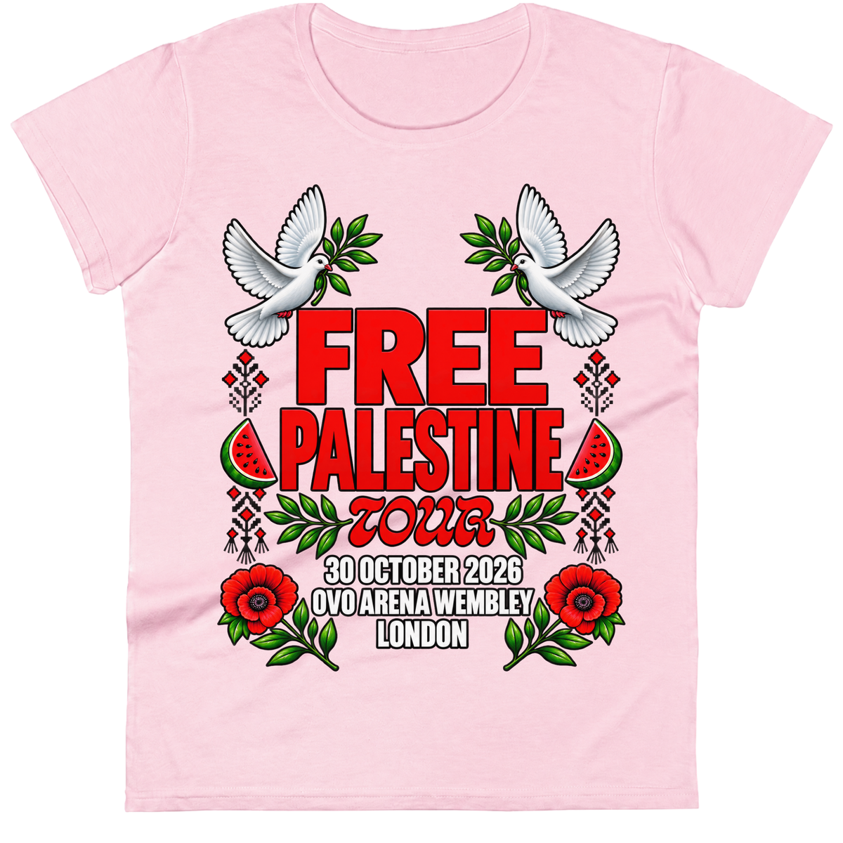 Light Pink Ladies Shirt