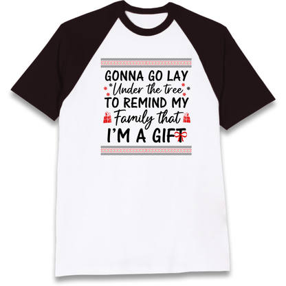 Christmas jumper Raglan T-Shirt
