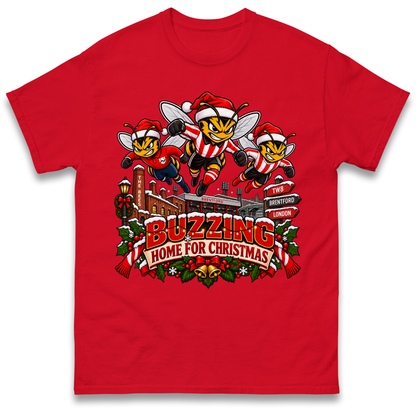Brentford Football Christmas T-Shirt