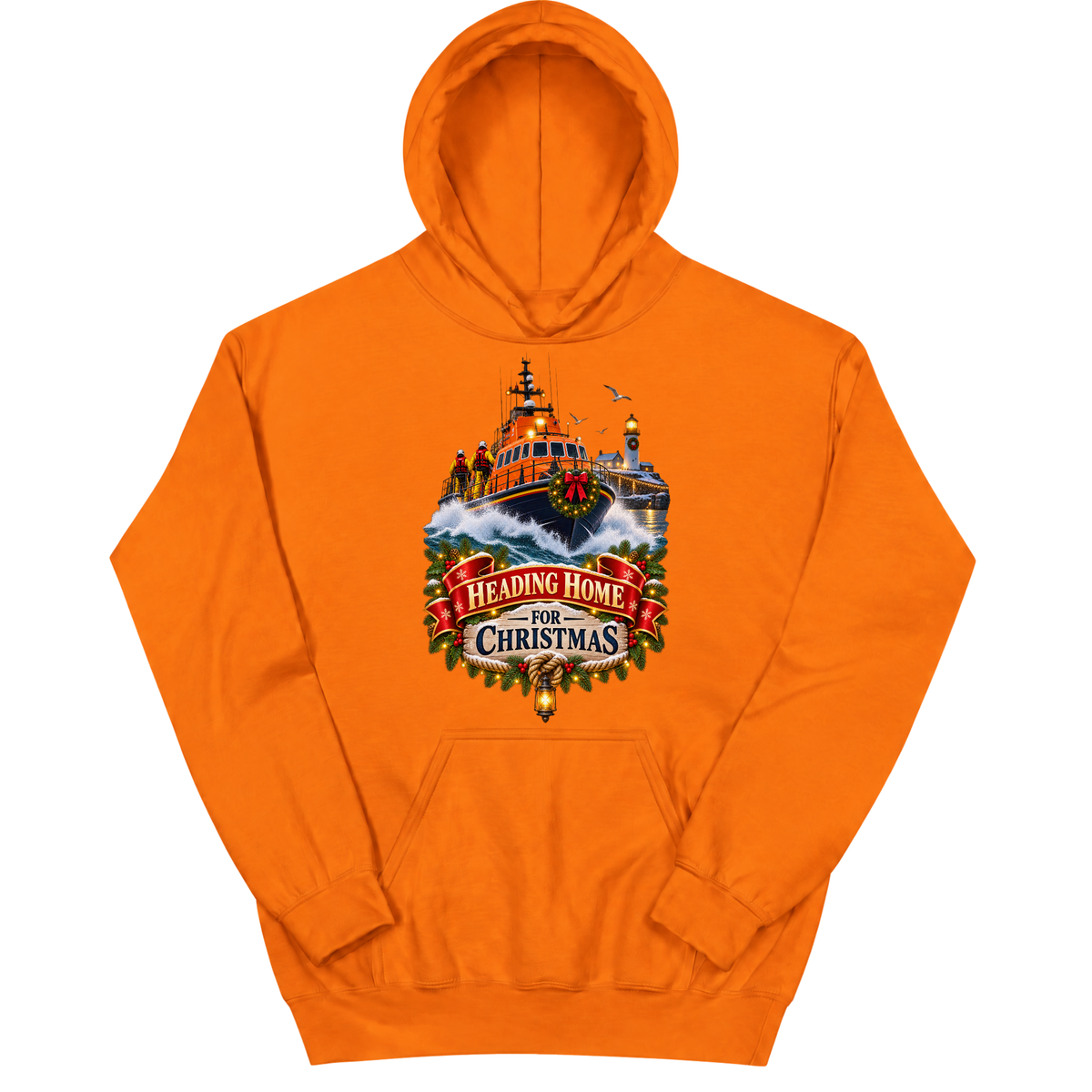 Orange Kids Hoodie