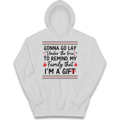 family festive humour Kids Hoodie