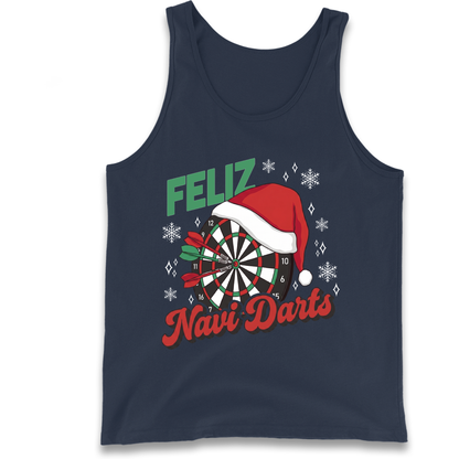 Feliz Navidarts Tank Top - Christmas Darts Design