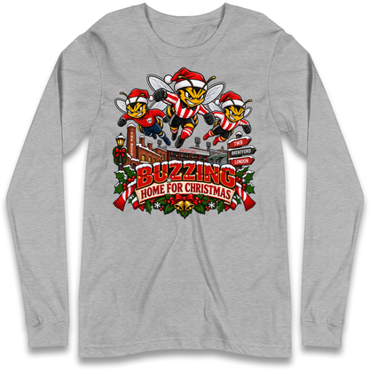 Brentford Football Christmas Long Sleeve T-Shirt