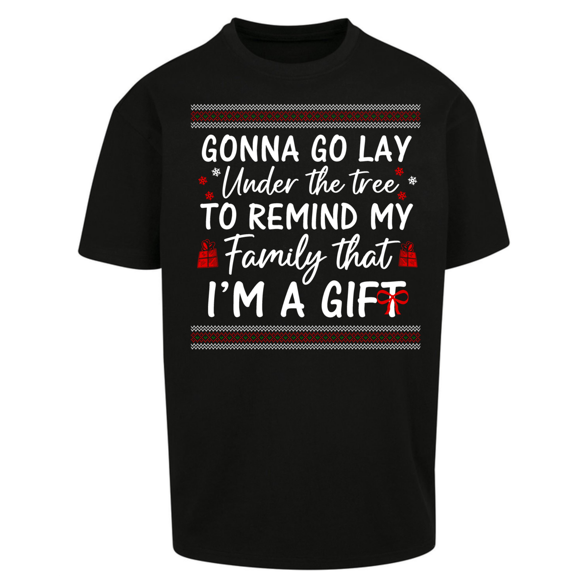 family festive humour Oversized T-Shirt