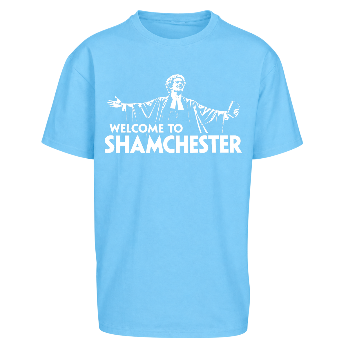Sky Blue Oversized T Shirts