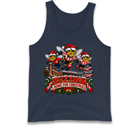 Brentford Football Christmas Tank Top
