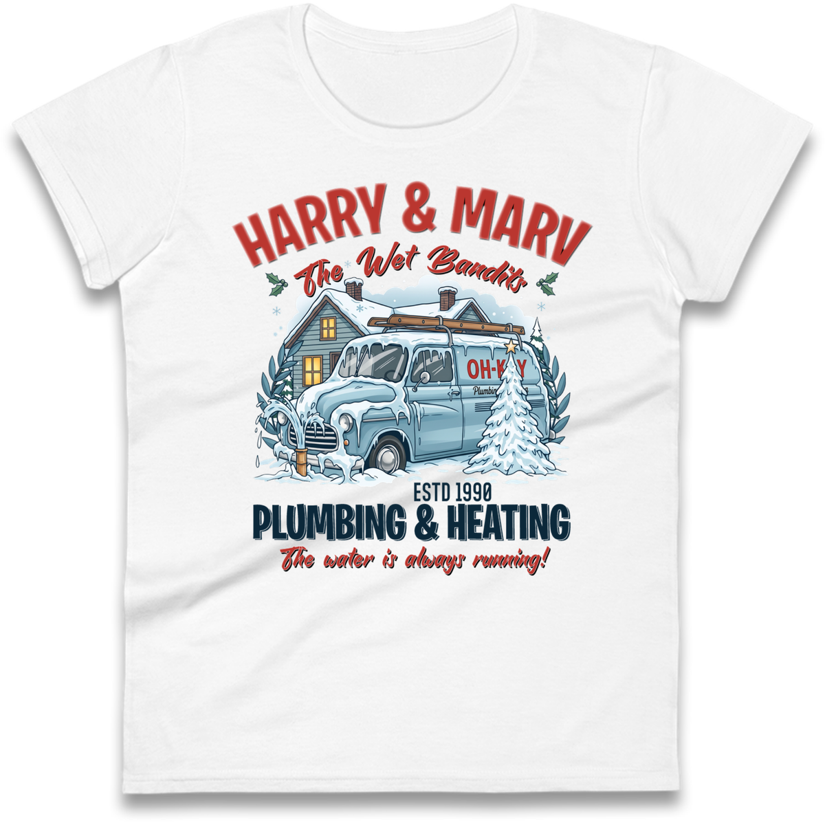 harry & marv home alone Ladies T-Shirt