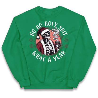 HO HO Holy Santa Kids Jumper