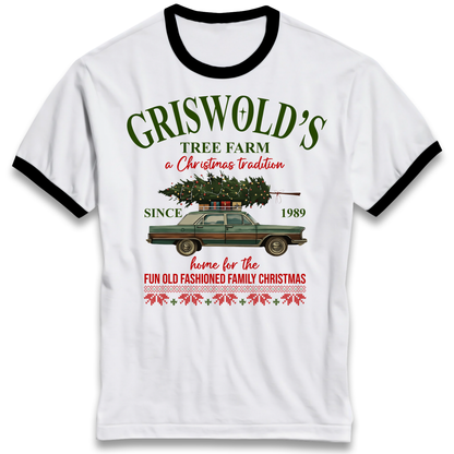 Christmas jumper Ringer T-Shirt