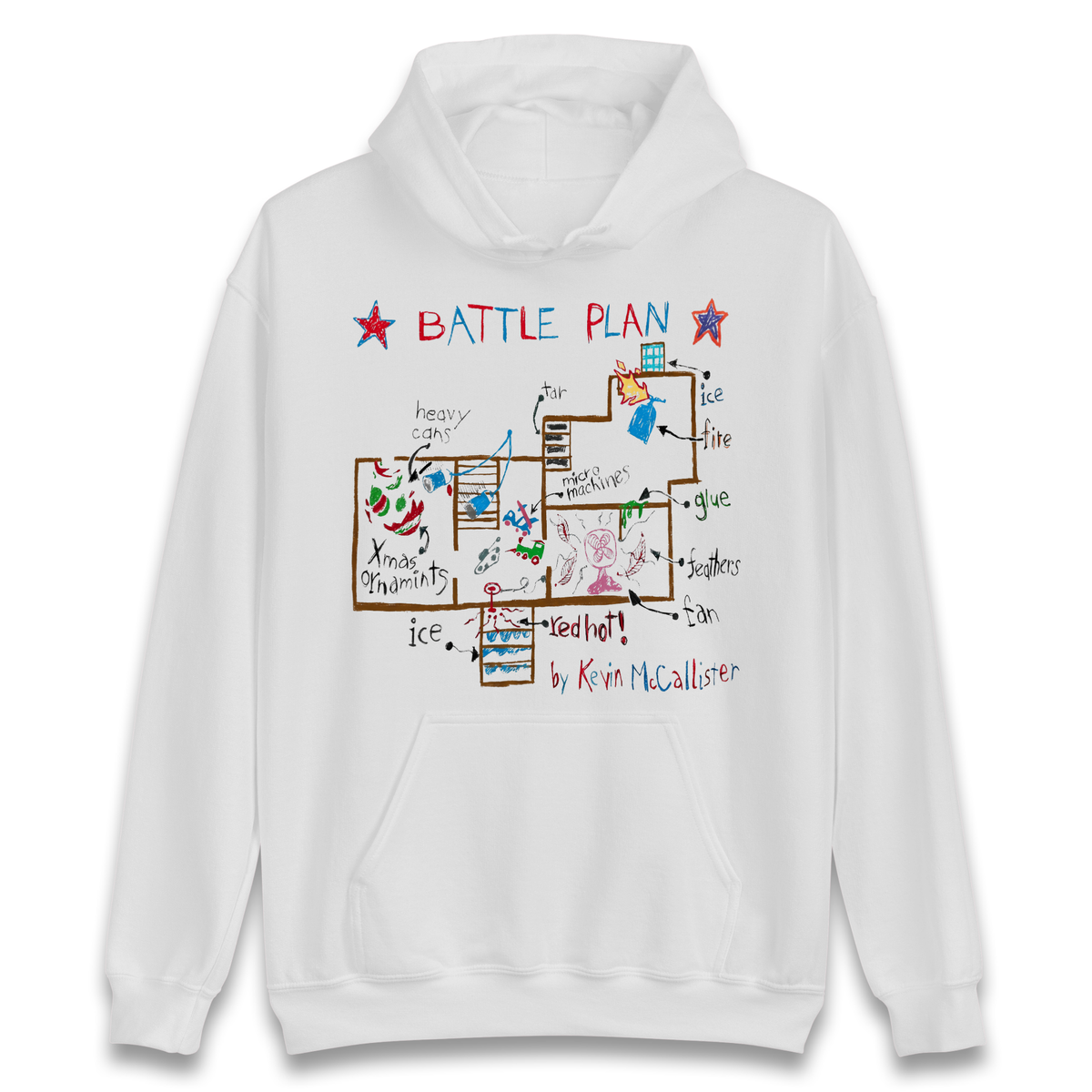 home alone battle plan Hoodie