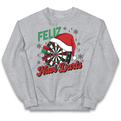 Feliz Navidarts Kids Jumper - Christmas Darts Gift