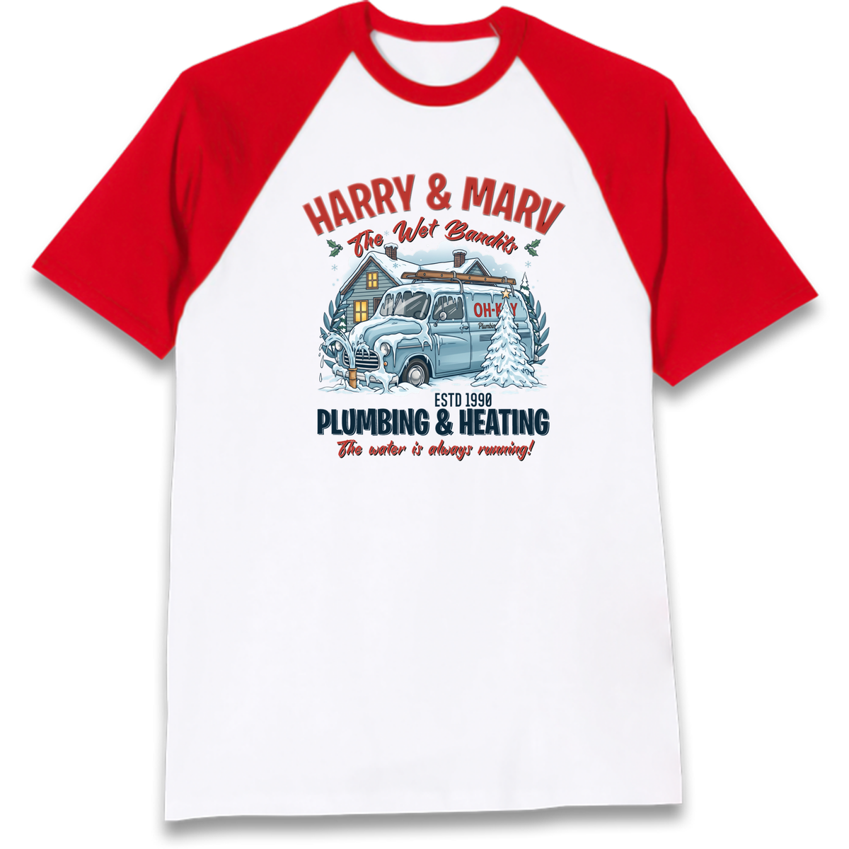 Christmas jumper Raglan T-Shirt