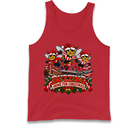 Brentford Football Christmas Tank Top