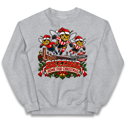 Brentford Football Christmas Kids Jumper