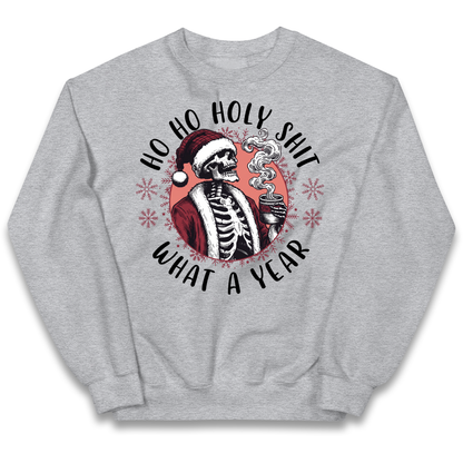 HO HO Holy Santa Kids Jumper