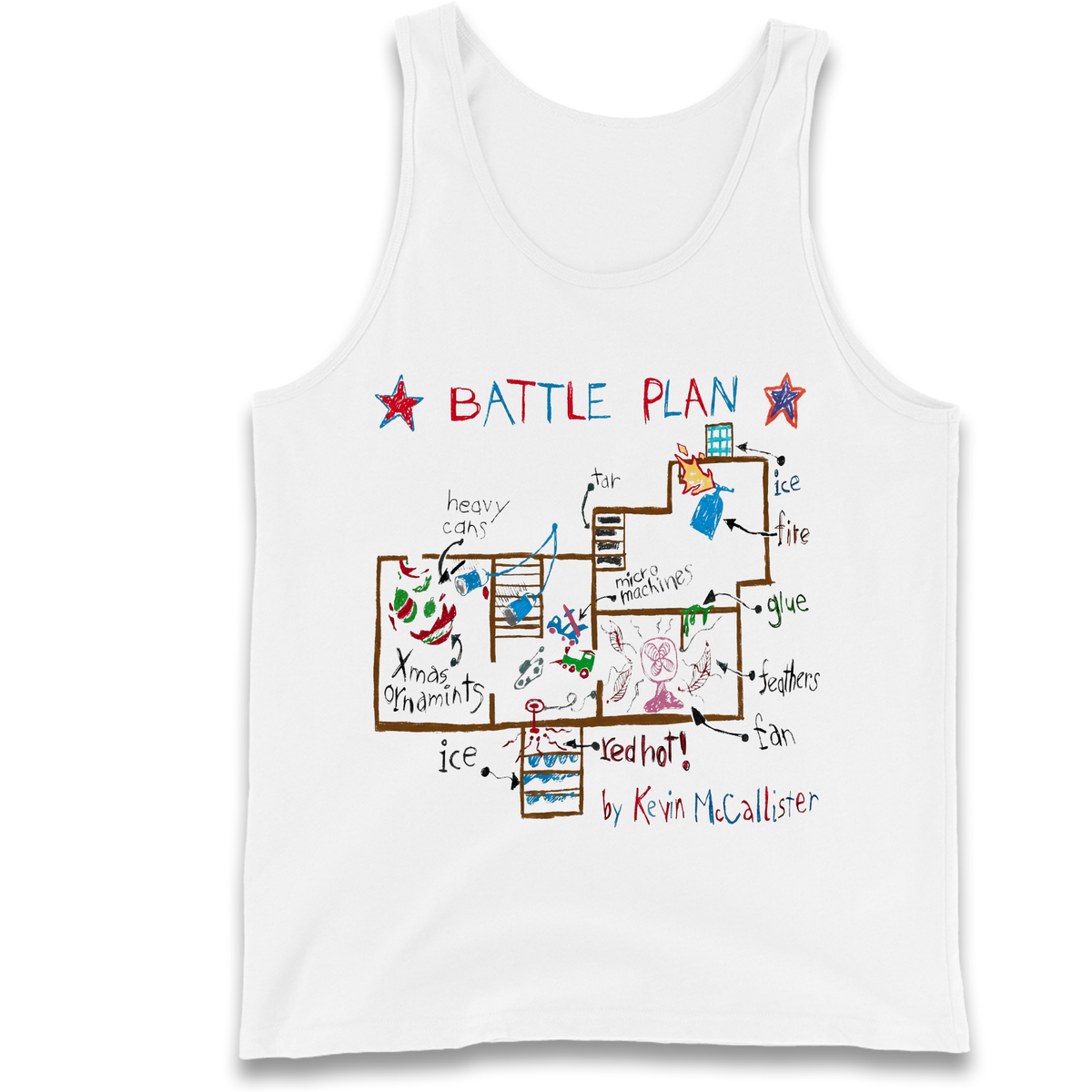 home alone battle plan Tank Top