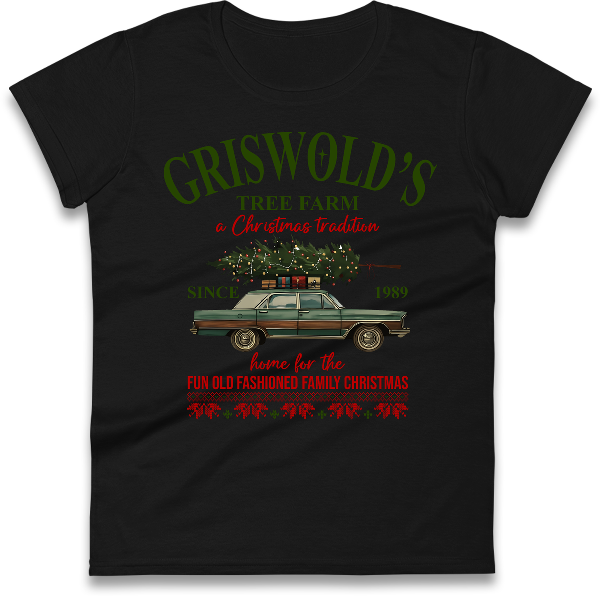 Christmas jumper Ladies T-Shirt