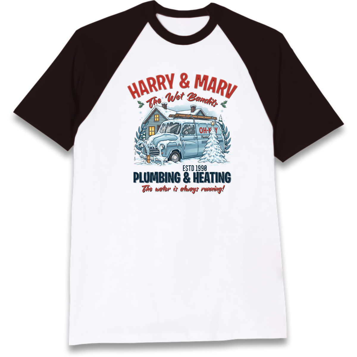 Christmas jumper Raglan T-Shirt