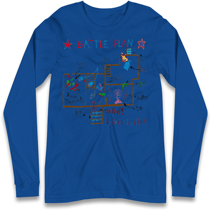 home alone battle plan Long Sleeve T-Shirt