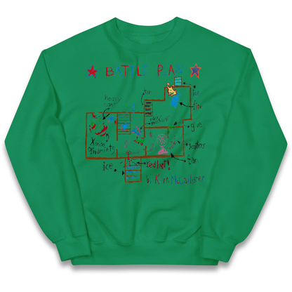 home alone battle plan Kids Jumper