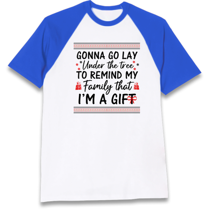 Christmas jumper Raglan T-Shirt