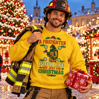 Firefighter Christmas Jumper