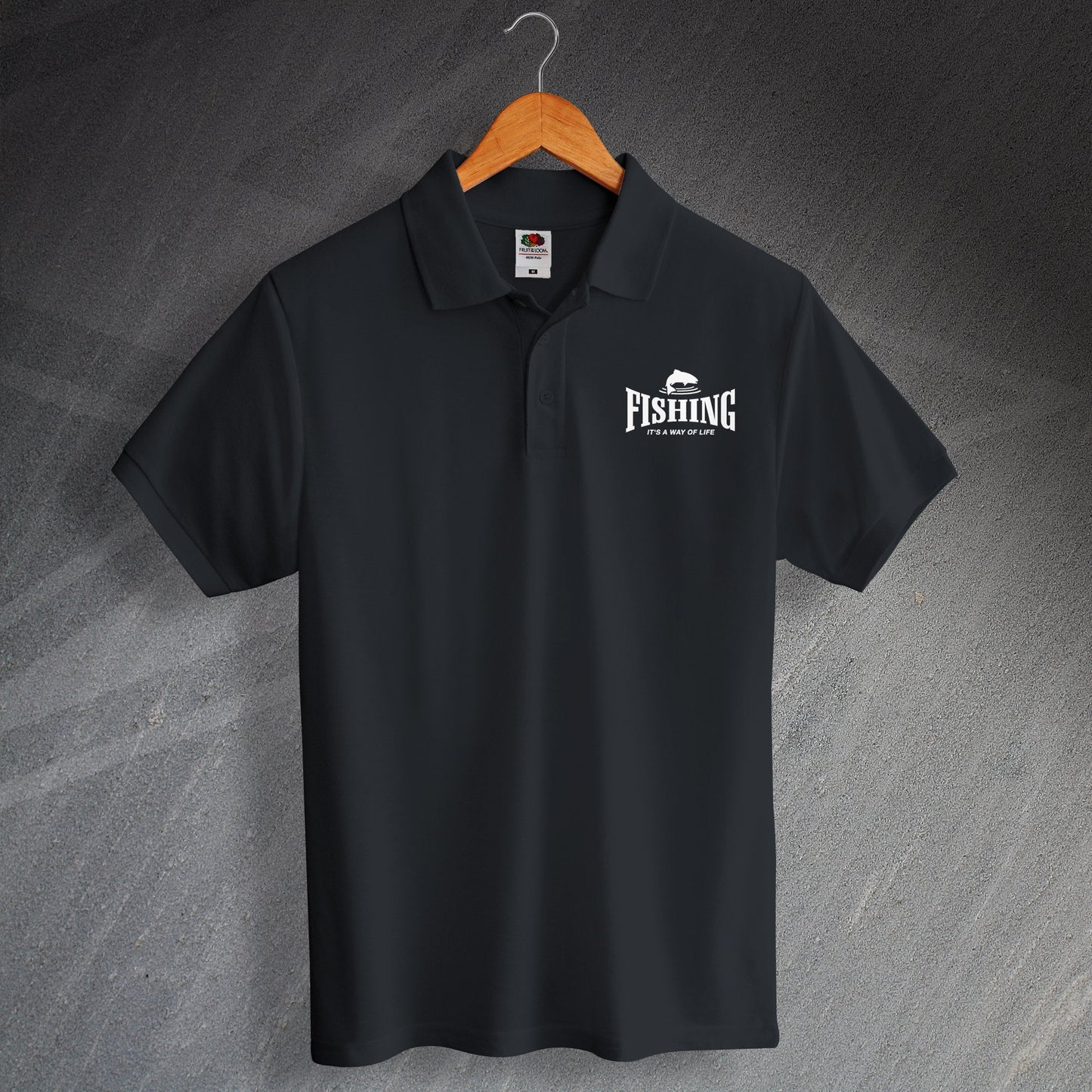 Fishing It's a Way of Life Polo Shirt