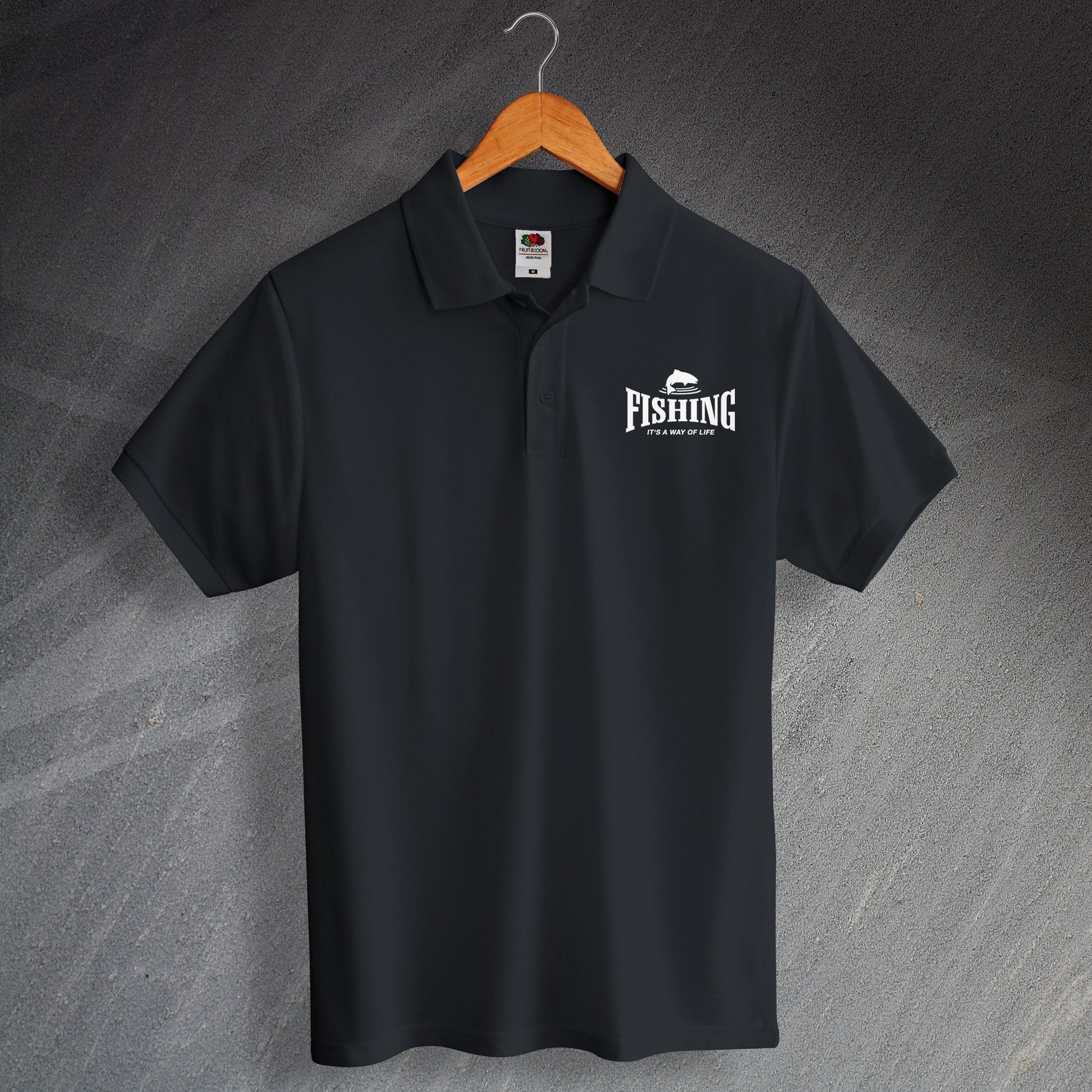 Fishing It's a Way of Life Polo Shirt