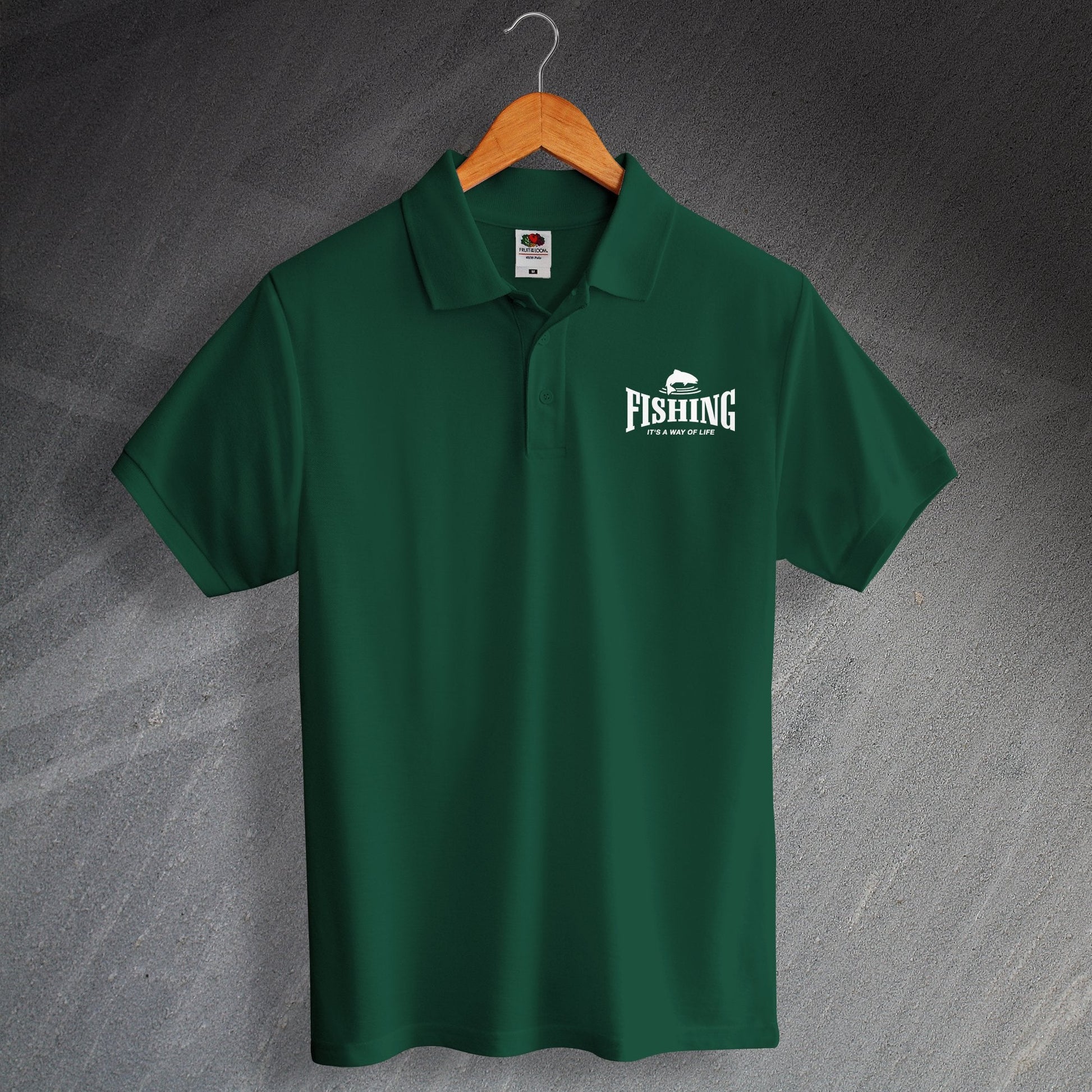 Fishing It's a Way of Life Polo Shirt