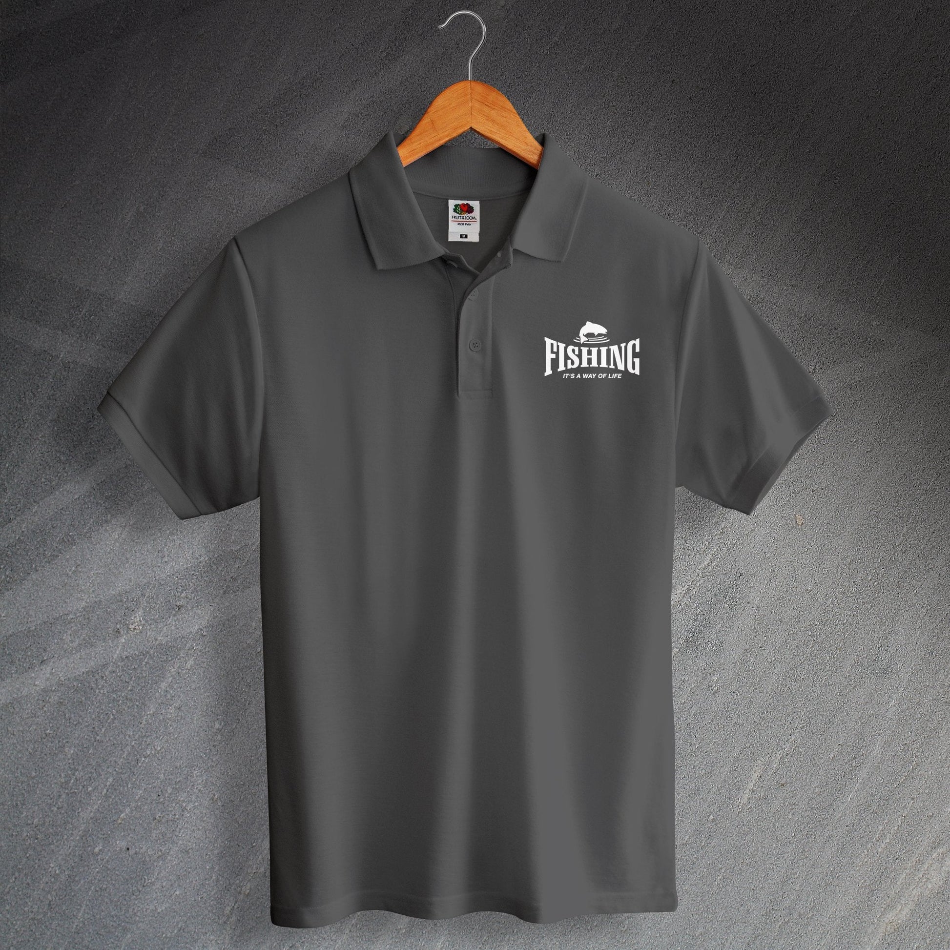 Fishing It's a Way of Life Polo Shirt