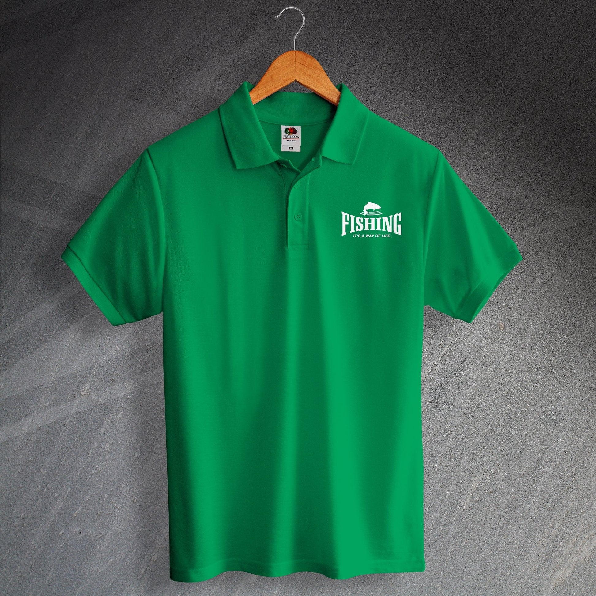 Fishing It's a Way of Life Polo Shirt