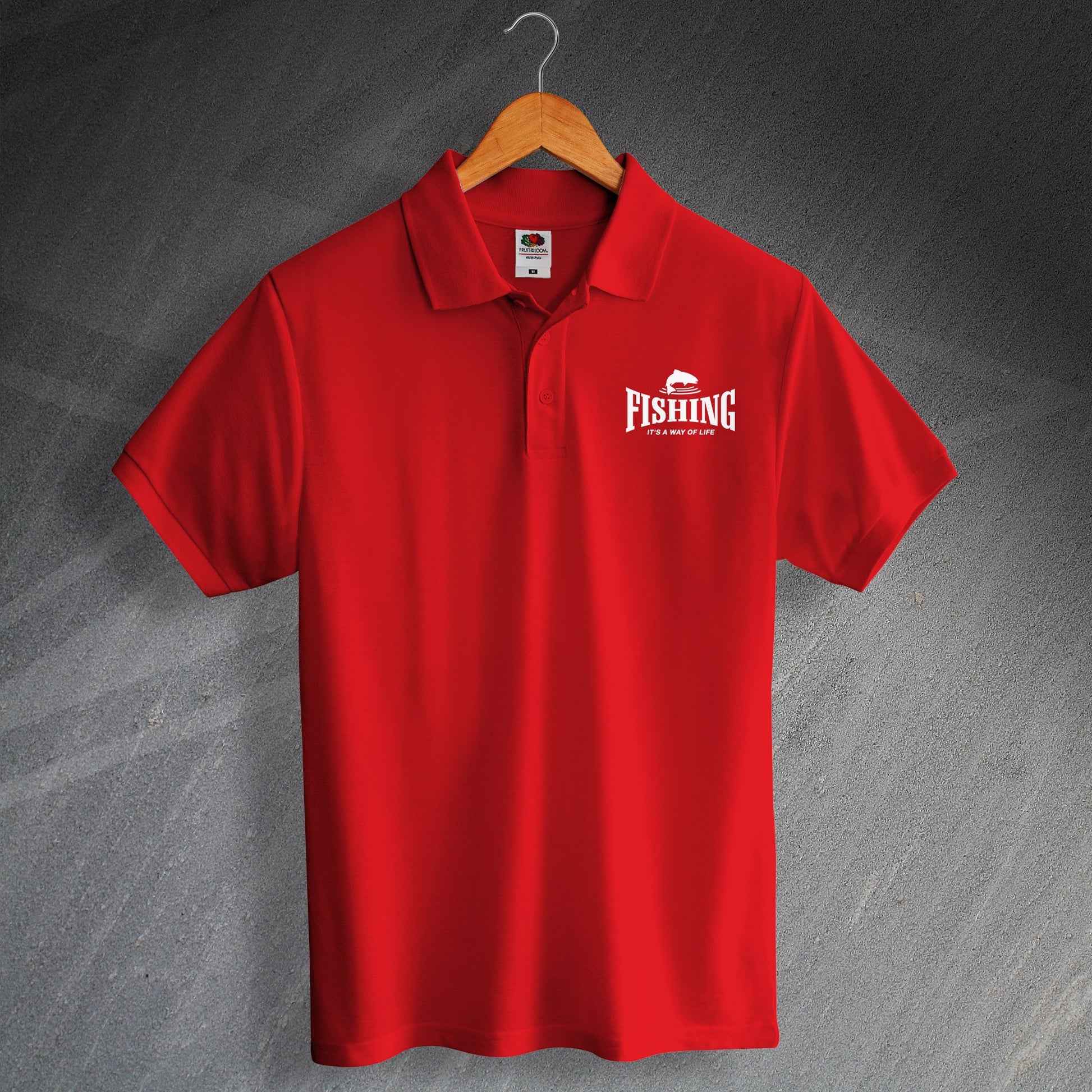 Fishing It's a Way of Life Polo Shirt