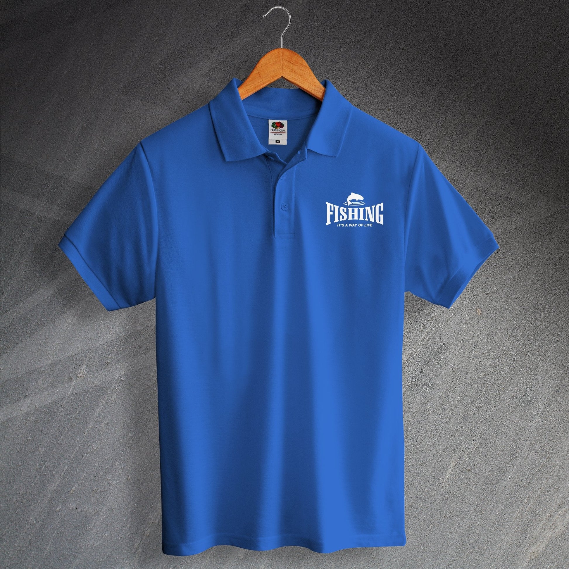 Fishing It's a Way of Life Polo Shirt