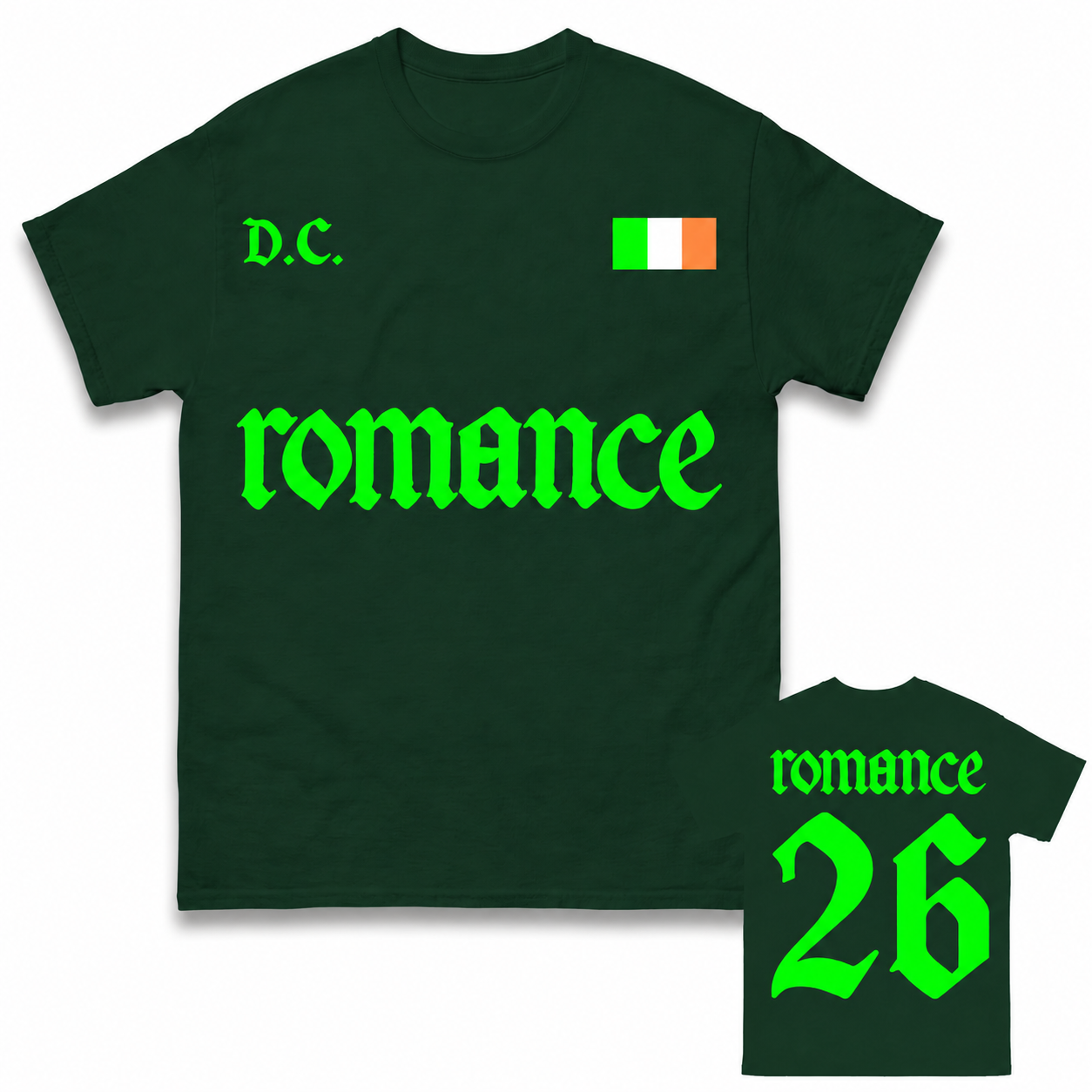 Fontaines DC The Romance Tour 2026 Football Shirt