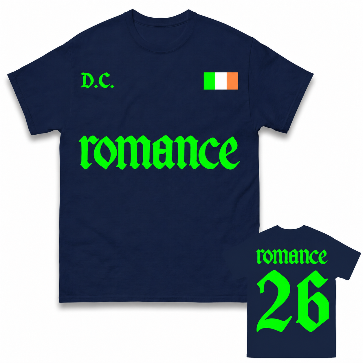 Fontaines DC The Romance Tour 2026 Football Shirt