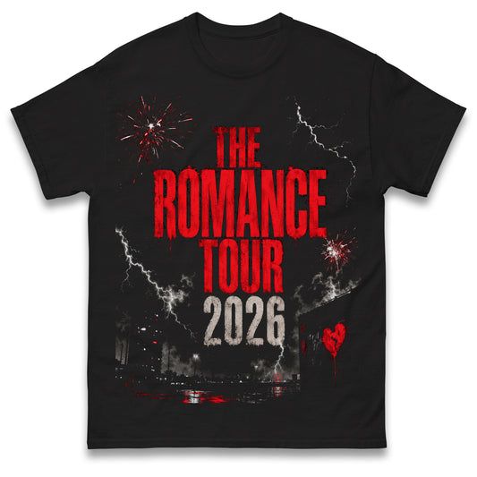 Fontaines DC The Romance Tour 2026 T Shirt