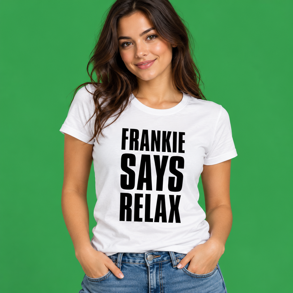 Frankie Says Relax Womens Shirt