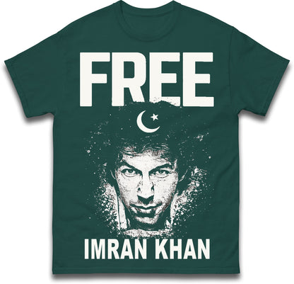 Free Imran Khan Cricket Fan T Shirt