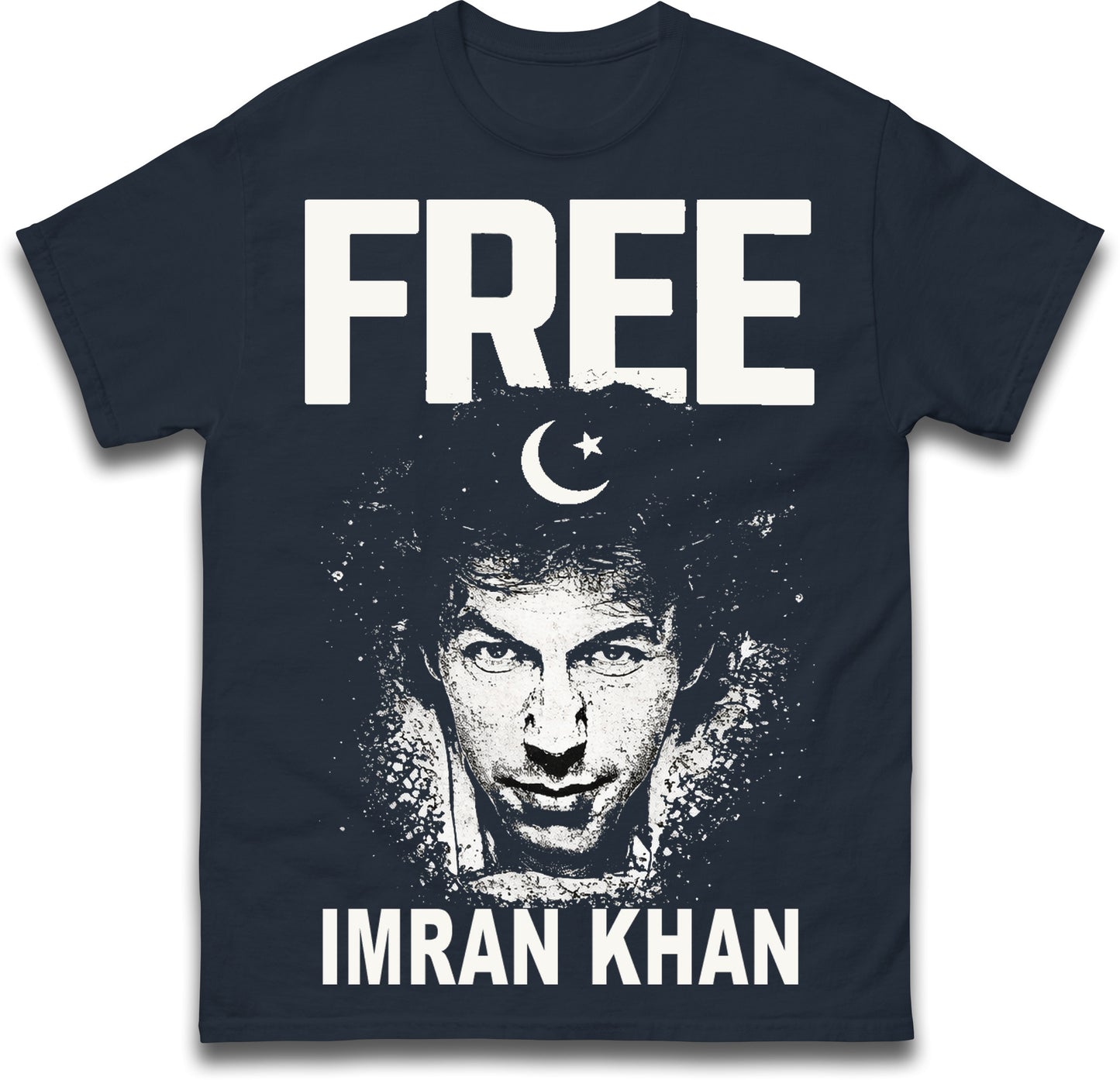 Free Imran Khan Cricket Fan T Shirt