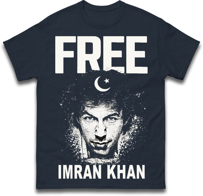 Free Imran Khan Cricket Fan T Shirt