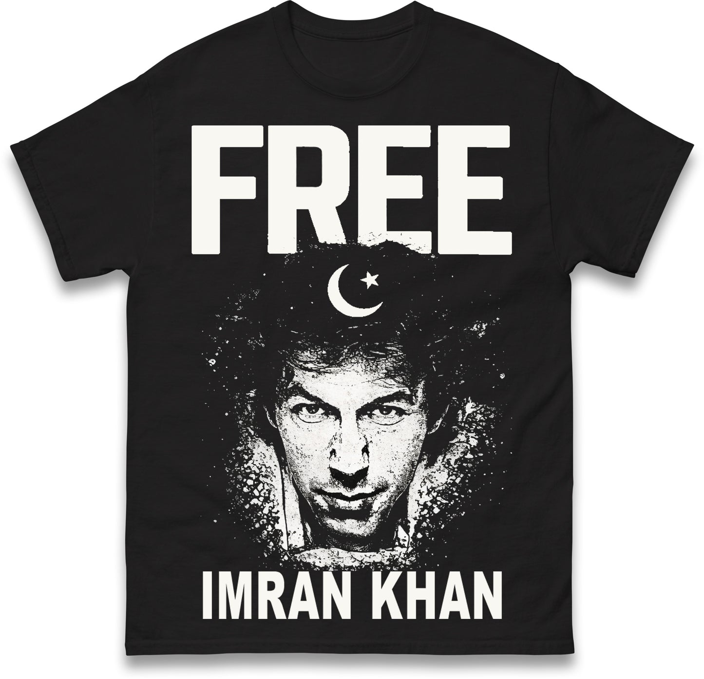 Free Imran Khan Cricket Fan T Shirt